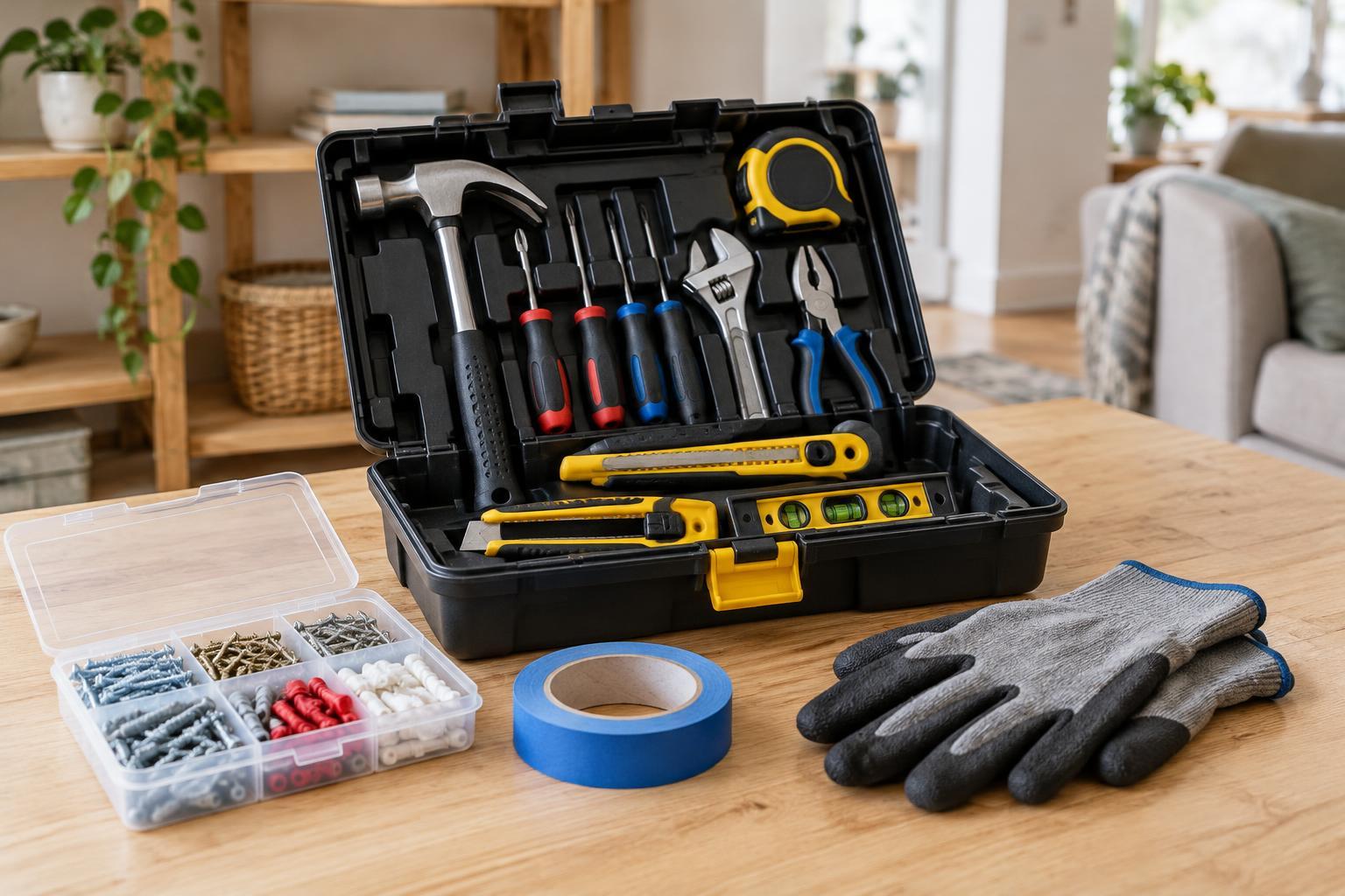 The Basic Home Maintenance Toolkit: What Beginners Actually Need