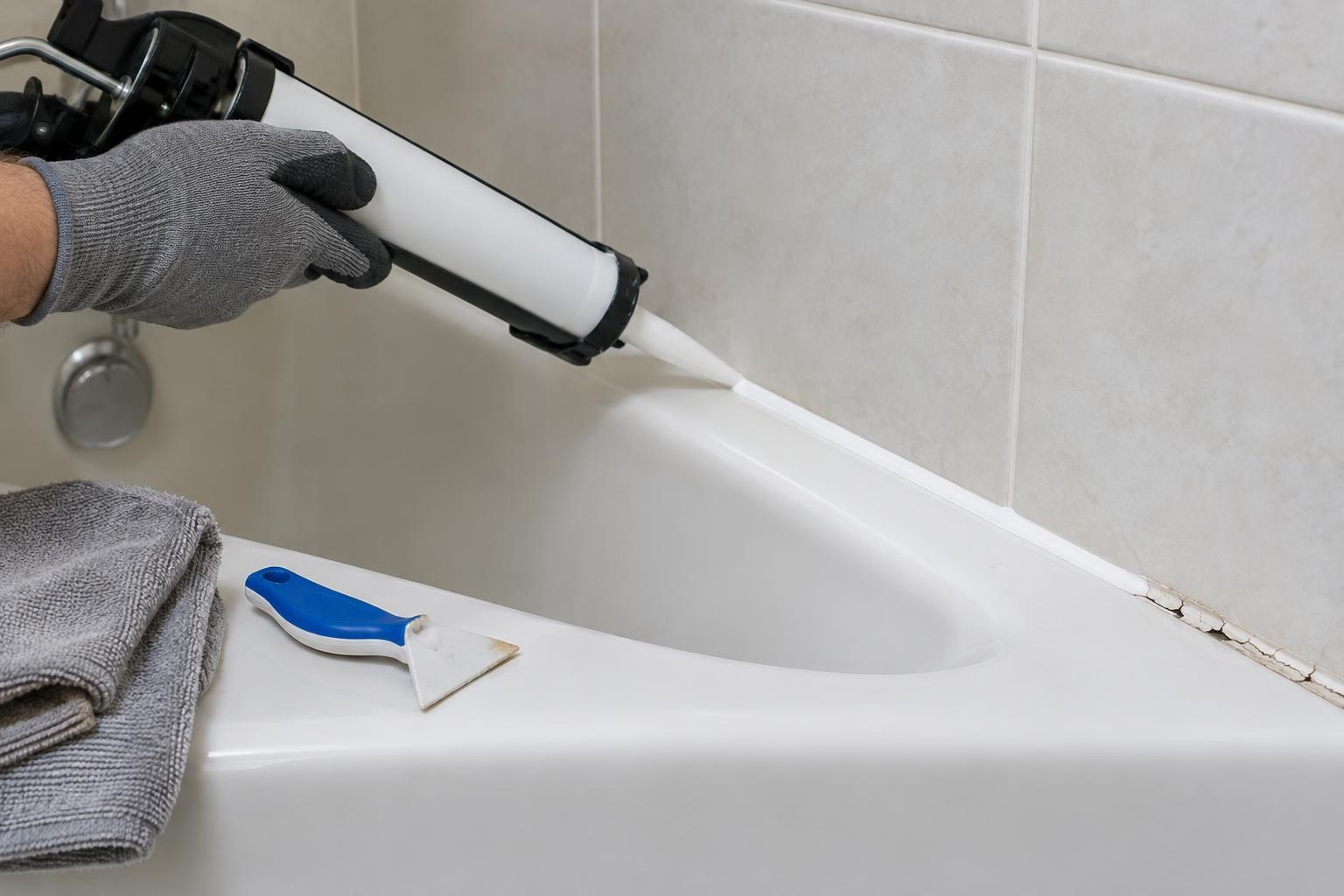 When and How to Replace Failing Bathroom Caulk