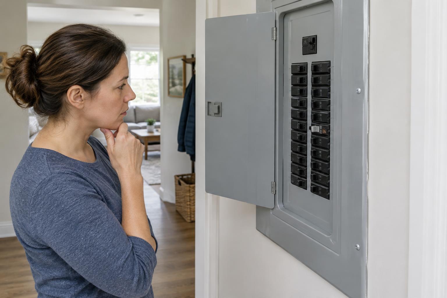 What to Do When a Circuit Breaker Trips—and When to Call an Electrician