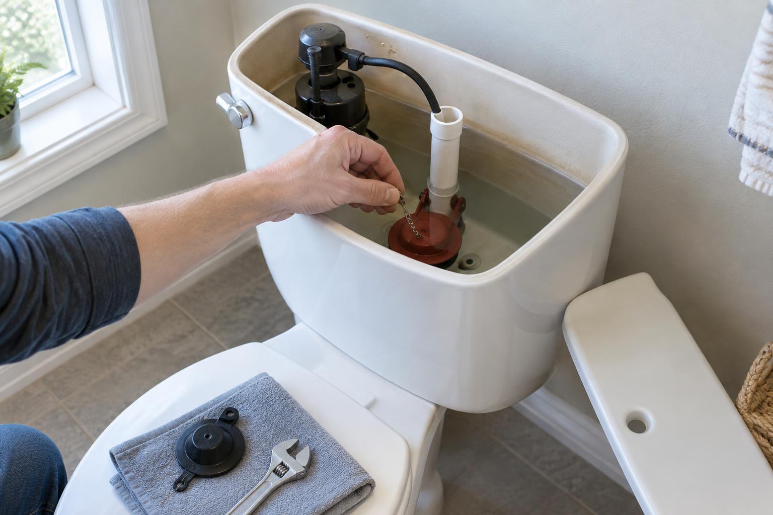 A Running Toilet: Common Causes and Simple Fixes